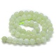 Chapelets de perles en jade naturelle nouvelle G-G763-04-10mm-2