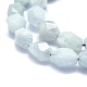 Natural Aquamarine Beads Strands G-O170-25A-3