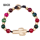 (Jewelry Parties Factory Sale)Alloy Beaded Bracelets BJEW-Q695-06MG-NR-6