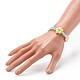 Stretch-Armbänder aus Kunststoff und Acryl mit Perlen für Kinder BJEW-JB06222-4