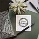 Craspire couronne branche plantes tampons clairs pour la fabrication de cartes scrapbooking artisanat décorations bricolage DIY-WH0167-57-0220-4