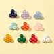 100 pièces 10 couleurs perles de jade de malaisie teintes naturelles G-FS0002-49-2