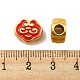 Ccb пластиковые европейские бусины CCB-P015-07G-01-3