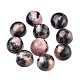 Natürliche Rhodonit-Cabochons&nbsp;G-P393-R68-10MM-1
