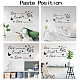 PVC Quotes Wall Sticker DIY-WH0200-016-3