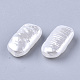 Perles d'imitation perles en plastique ABS X-OACR-T017-16-2