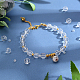Brins de perles de quartz synthétique olycraft 1 brin G-OC0002-94-5