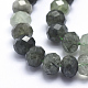 Natural Green Rutilated Quartz Beads Strands G-K223-30B-3