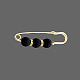 Broches épingles à nourrice en perles d'imitation BUTT-PW0001-007C-04-1