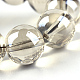 Electroplate Glass Beads Strands EGLA-Q062-6mm-A11-4