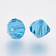 Imitation Austrian Crystal Beads SWAR-F022-6x6mm-243-2