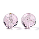 Perles vernissées de feuille en argent manuelles LAMP-N029-019-A01-3