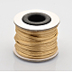 Makramee rattail chinesischer Knoten machen Kabel runden Nylon geflochten Schnur Themen NWIR-O001-B-19-1