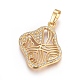 Brass Micro Pave Cubic Zirconia Jewelry Sets SJEW-F189-01G-2