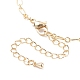 Brass Cable Chain Bracelet for Women BJEW-JB07898-5