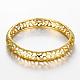 Real 18K Gold Plated Filigree Brass Hollow Bangles BJEW-BB05677-G-4