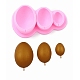 Moules en silicone de qualité alimentaire à thème de Pâques X-DIY-C019-01-2