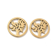 304 Stainless Steel Tree of Life Charms STAS-H214-21G