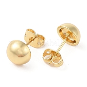 Серьги-гвоздики из латуни для женщин EJEW-G394-18C-G