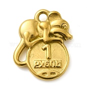 Ионное покрытие (ip) подвески из нержавеющей стали 304 STAS-M070-08G