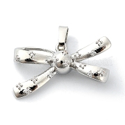 Подвески из кубического циркония с покрытием из латуни KK-M282-26P