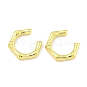 Серьги-манжеты из латуни EJEW-C104-058G