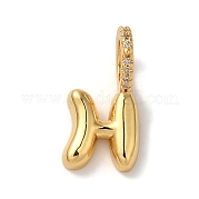 Латунные микро проложить кубического циркония подвески KK-K345-13H-G