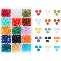 Wholesale PandaHall 480 pcs 24 Mixed Color Opaque Chunky Acrylic Cross  Beads For Jewelry Making 