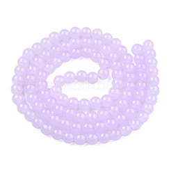 Nachahmung Jade Glasperlen &nbsp;X-DGLA-S076-8mm-27-01