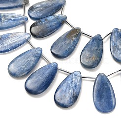 Natürliche kyanite Perlen Stränge&nbsp;G-H335-E01-10x30mm