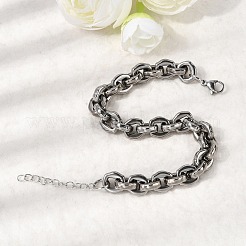 Gliederkettenarmbänder aus 304 Edelstahl für Damen&nbsp;BJEW-P388-01P