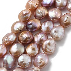Perles de perles de keshi baroques naturelles&nbsp;PEAR-P064-08E-04E