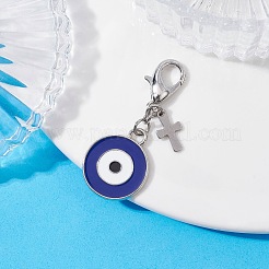 Decorazione pendente in lega di smalto&nbsp;HJEW-JM01451