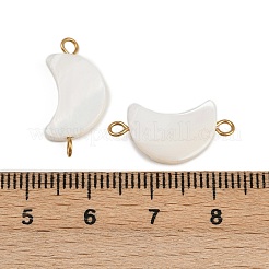 Natürliche Muschel-Mond-Verbindungsanhänger&nbsp;STAS-D378-24G