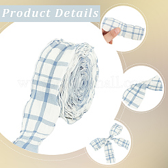 4 rouleau de ruban à motif froissé en polyester 4 couleurs&nbsp;OCOR-CY0003-87A