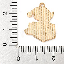 Noël alliage thème pendentifs émail&nbsp;ENAM-M221-01KCG-02