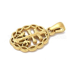 Pendentifs en acier inoxydable 304&nbsp;LS-STAS-H231-02A-G