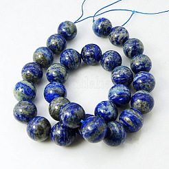 Filo di Perle lapis lazuli naturali &nbsp;G-G099-10mm-7