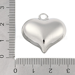 Pendentifs creux en laiton pour la Saint-Valentin&nbsp;KK-M289-03N-P