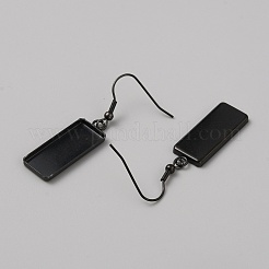 Orecchini pendenti in acciaio inossidabile 304&nbsp;STAS-WH0016-65EB