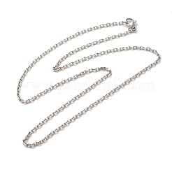 Collane in acciaio inossidabile 304 anti-ossidazione&nbsp;NJEW-F027-40-2mm