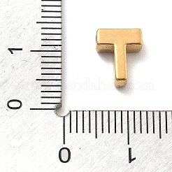 Breloques en acier inoxydable 304 plaquées par ions (IP)&nbsp;STAS-R138-07G-T