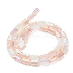 Chapelets de perles en verre électrolytique &nbsp;EGLA-P067-01A-02