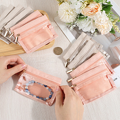 4 Set mit 2 Farben Polyester-Make-up-Aufbewahrungstaschen mit Reißverschluss&nbsp;AJEW-CN0003-05