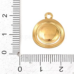 Anhänger aus 304 Edelstahl und ABS-Kunststoff mit Kunstperlen&nbsp;STAS-Z185-01G