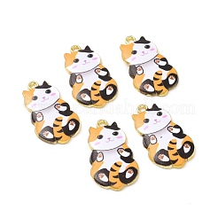 Pendentifs d'émail en alliage&nbsp;FIND-E031-02D