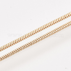 Collares de cadena de la serpiente de bronce&nbsp;X-MAK-T006-11A-KC