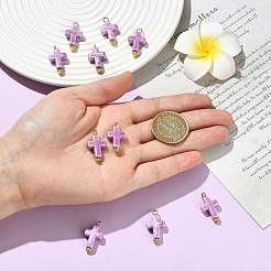 10 pendentif en porcelaine fait main&nbsp;PALLOY-FS00081