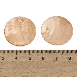 Pendenti in conchiglia capiz naturale verniciati a spruzzo&nbsp;SHEL-C010-12D