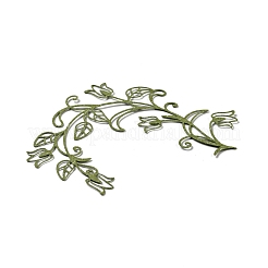 10 Uds 10 estilos de encaje hueco flor álbum de recortes etiqueta de papel&nbsp;DIY-D075-11